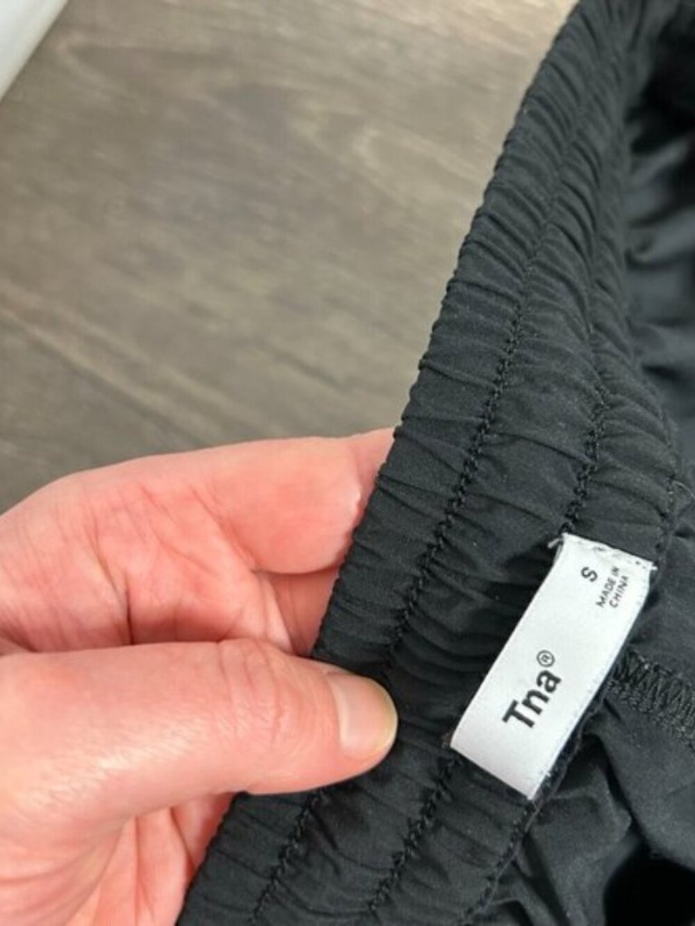 Aritzia TNA Women's Speed Joggers Pant Cuff Ankle Small Black Activewear Gym - Picture 8 of 14